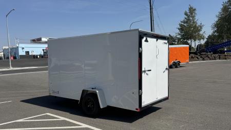 New 2027 Mirage Trailers 6X12 FLAT TOP ROUND FRONT 3K Cargo / Enclosed Trailer