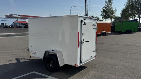 New 2027 Mirage Trailers 5X8 EXPO Cargo Flat Top Round Front 3K Cargo / Enclosed Trailer
