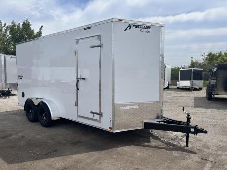 New 2027 Homesteader Trailer INTREPID 7 X 16 FT CARGO TRAILER RAMP DOOR 7 FT INTERIOR POLYCORE GVWR 9950