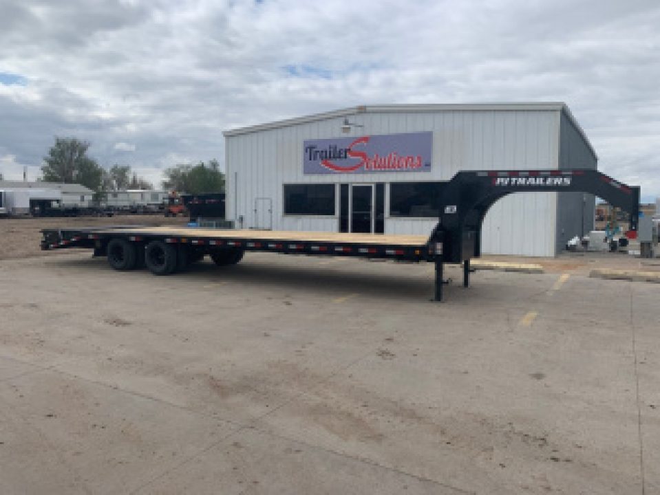 New 2027 PJ Trailers LD322 32' X 102" Flatbed Trailer