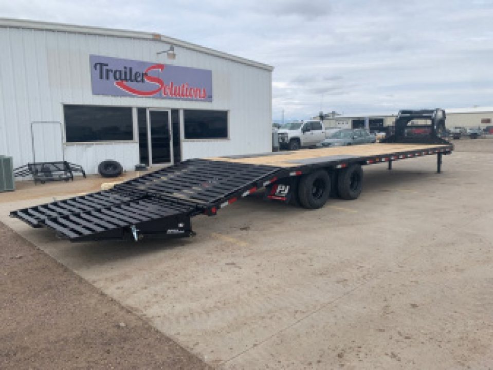 New 2027 PJ Trailers LD322 32' X 102" Flatbed Trailer