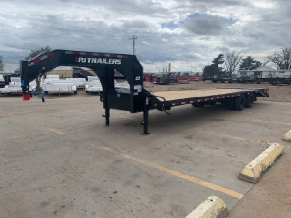 New 2027 PJ Trailers LD322 32' X 102" Flatbed Trailer