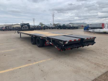 New 2027 PJ Trailers LD322 32' X 102" Flatbed Trailer