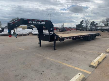 New 2027 PJ Trailers LD322 32' X 102" Flatbed Trailer