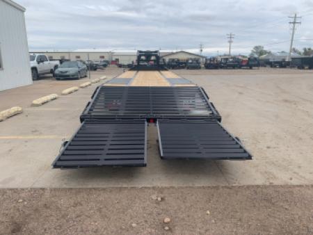 New 2027 PJ Trailers LD322 32' X 102" Flatbed Trailer