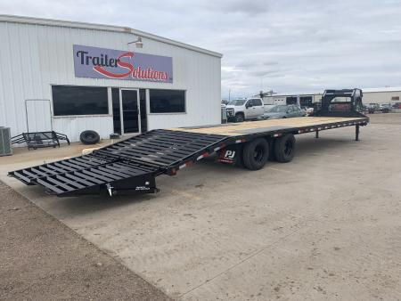 New 2027 PJ Trailers LD322 32' X 102" Flatbed Trailer