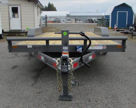 New 2026 Delco Trailers C418A62ESPE 83x18 Car Hauler