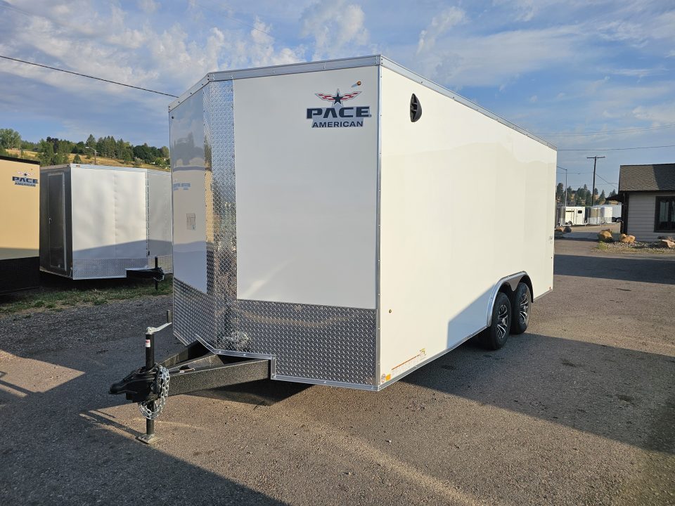 New 2027 Pace Outback DLX 8.5x18 10k Cargo Trailer