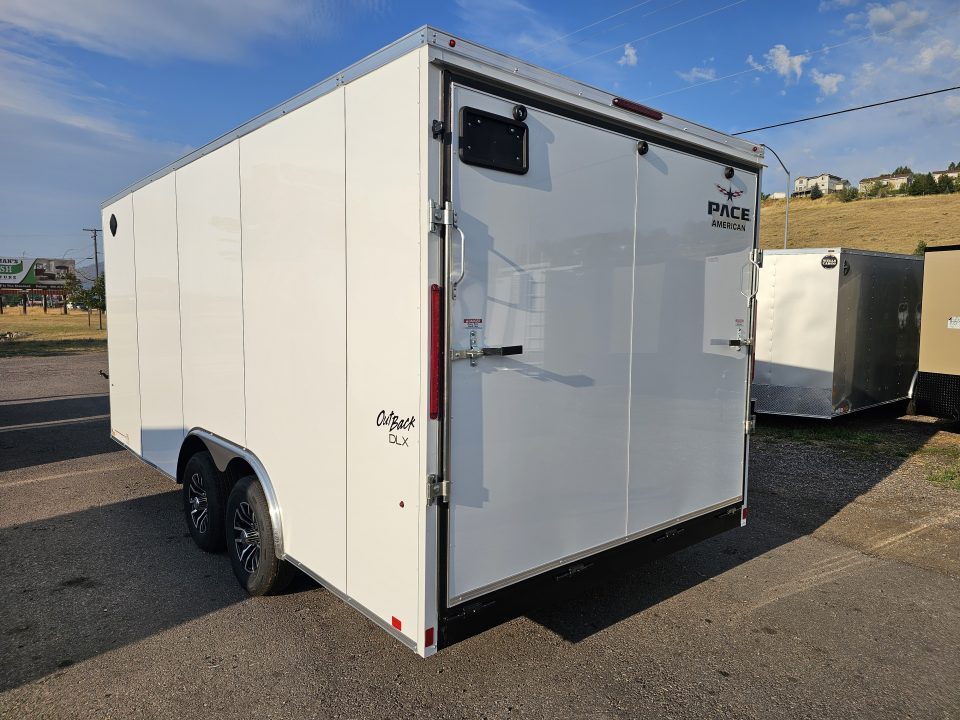 New 2027 Pace Outback DLX 8.5x18 10k Cargo Trailer