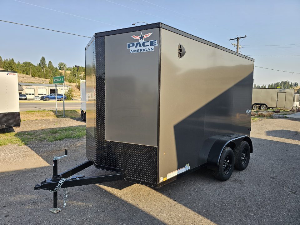 New 2027 Pace Outback DLX 7x12 7k Cargo Trailer