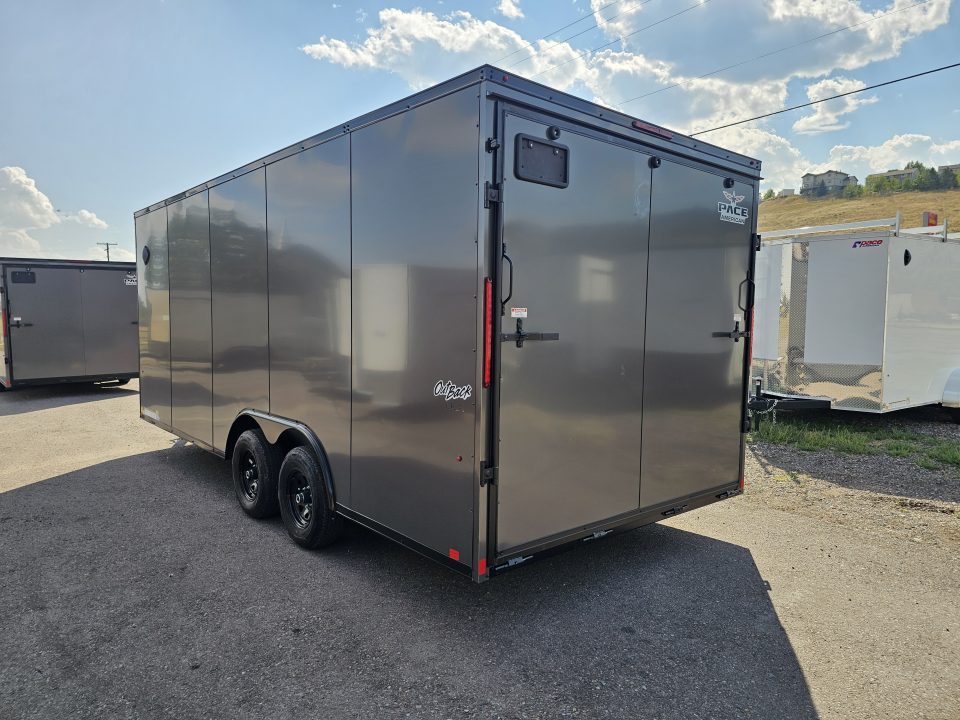 New 2027 Pace Outback DLX 8.5x20 10k Cargo Trailer