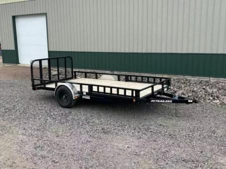 New 2027 12'x83  PJ Channel Utility Trailer - 5200lb Idler