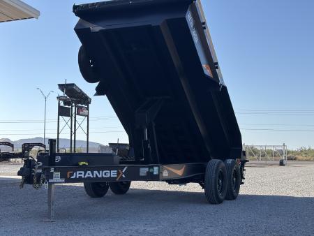 New 2027 ORANGE X CSD 83X14 DUMP TRAILER 14K Dump Trailer