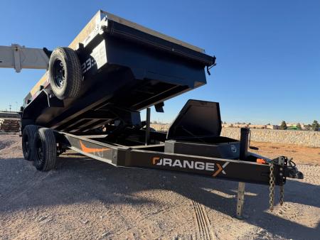New 2027 ORANGE X CSD 83X14 DUMP TRAILER 14K Dump Trailer