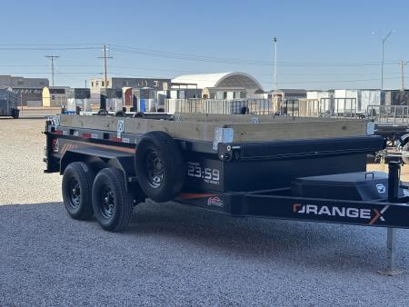 New 2027 ORANGE X CSD 83X14 DUMP TRAILER 14K Dump Trailer