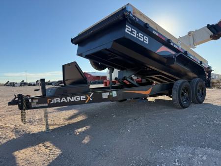 New 2027 ORANGE X CSD 83X14 DUMP TRAILER 14K Dump Trailer