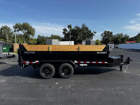 New 2027 Bandit 7X14 LS BANDIT DUMP TRAILER 8K Dump Trailer