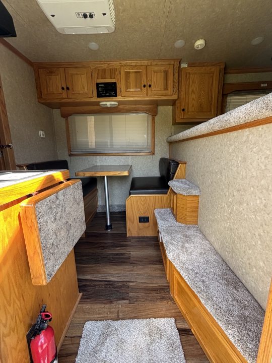 Consignment 2014 Adam 4 Horse Aluminum Excursion 8' LQ Horse Trailer
