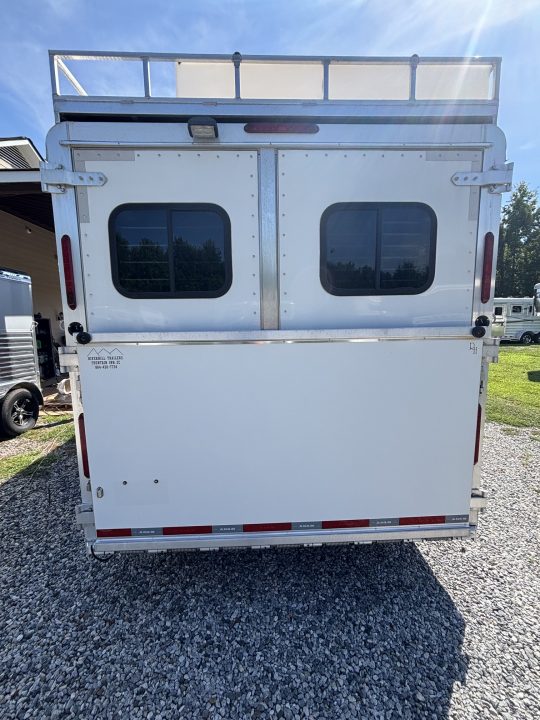 Consignment 2014 Adam 4 Horse Aluminum Excursion 8' LQ Horse Trailer