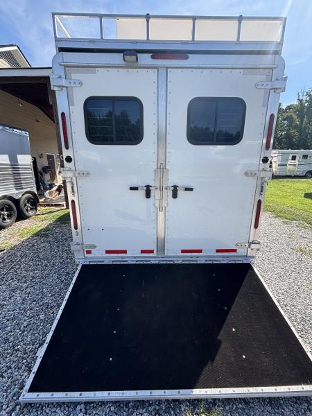 Consignment 2014 Adam 4 Horse Aluminum Excursion 8' LQ Horse Trailer