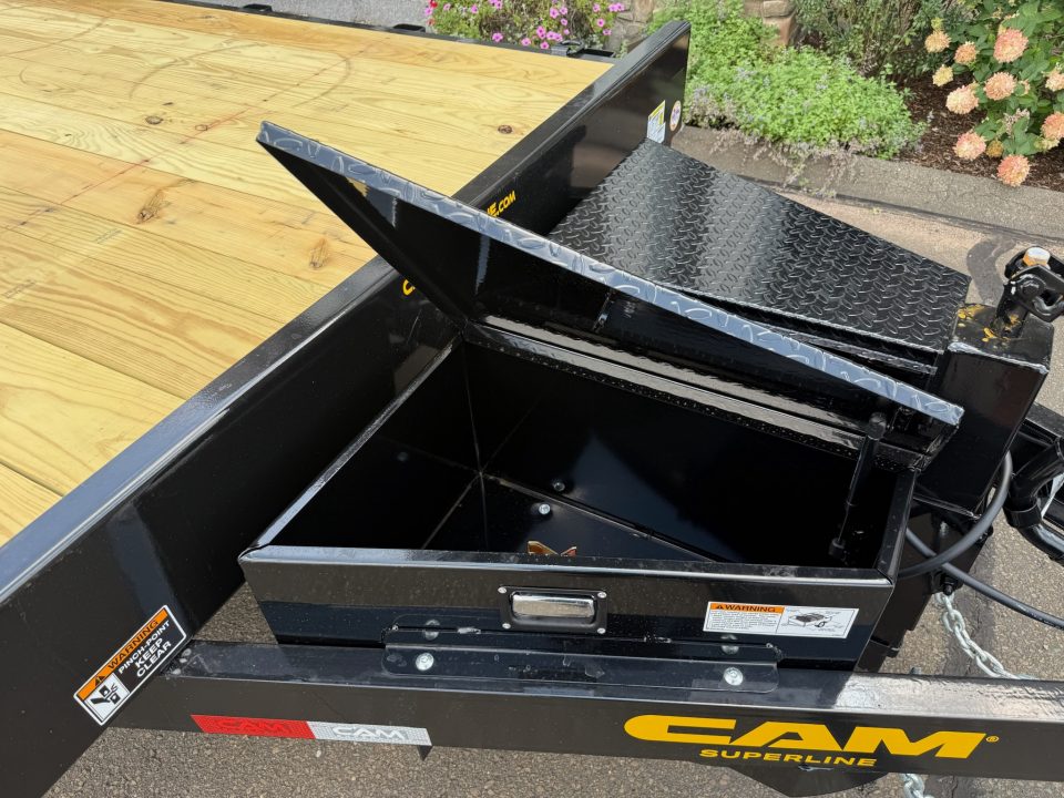 New Cam Superline 7' x 24' Power Tilt Car Hauler 14K