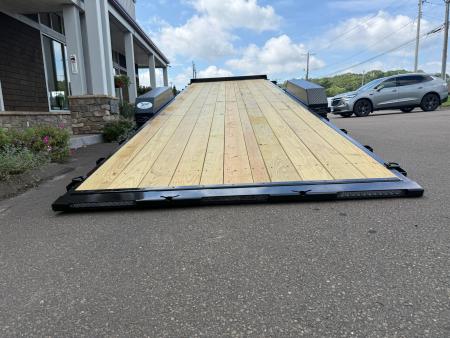 New Cam Superline 7' x 24' Power Tilt Car Hauler 14K