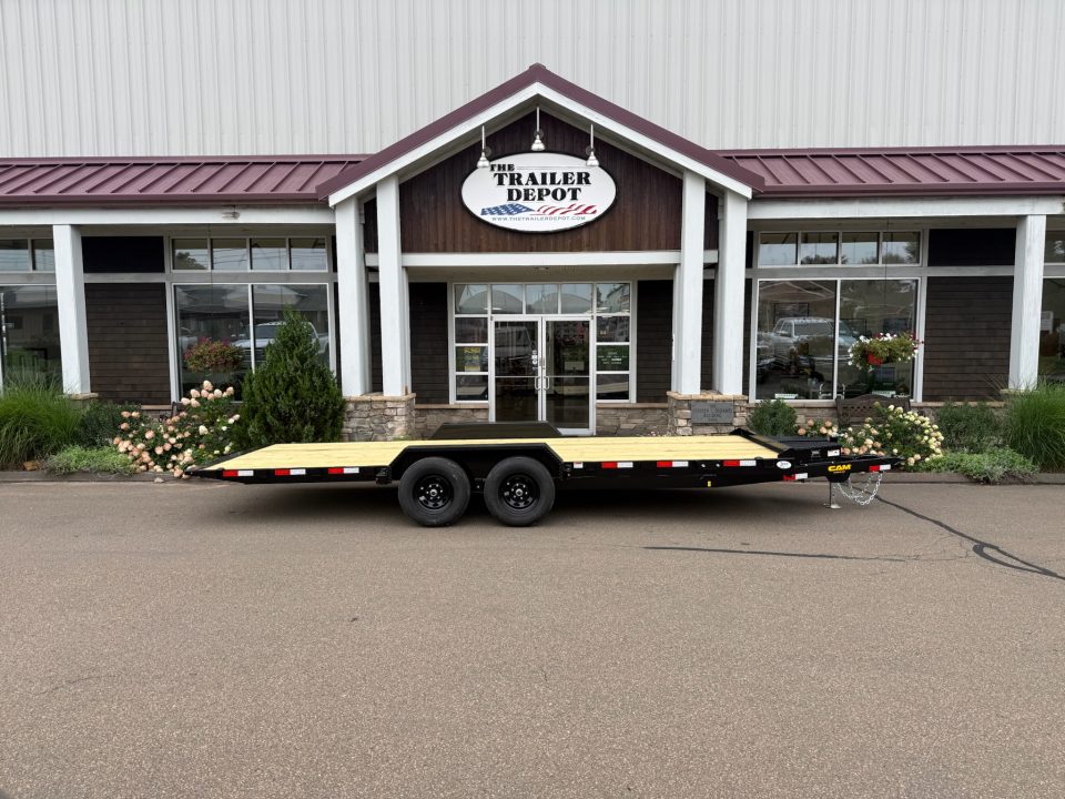 New CAM SUPERLINE 7' X 20' POWER TILT CAR HAULER 9.9K