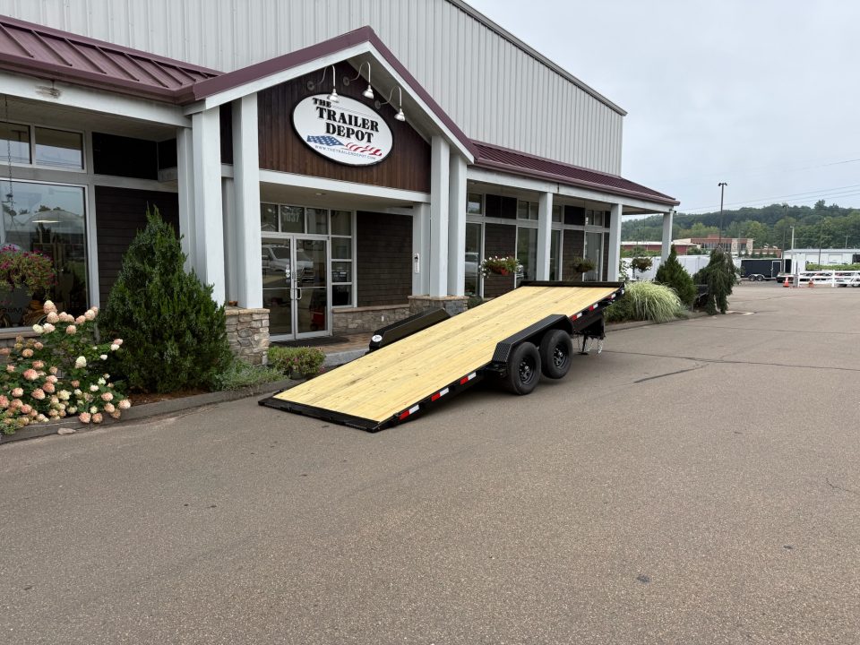 New CAM SUPERLINE 7' X 20' POWER TILT CAR HAULER 9.9K
