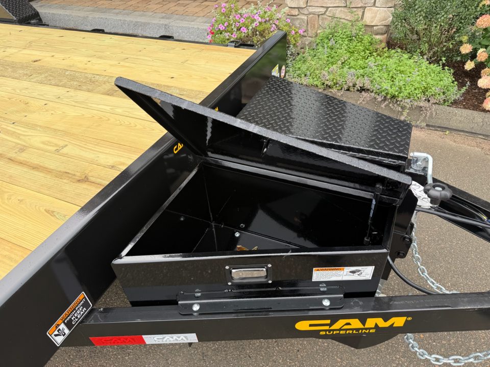 New CAM SUPERLINE 7' X 20' POWER TILT CAR HAULER 9.9K