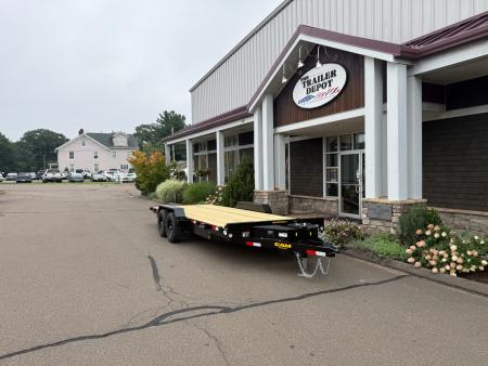 New CAM SUPERLINE 7' X 20' POWER TILT CAR HAULER 9.9K