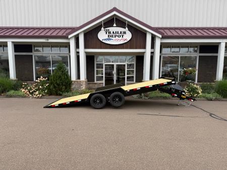 New CAM SUPERLINE 7' X 20' POWER TILT CAR HAULER 9.9K