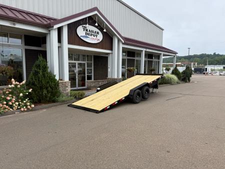 New CAM SUPERLINE 7' X 20' POWER TILT CAR HAULER 9.9K