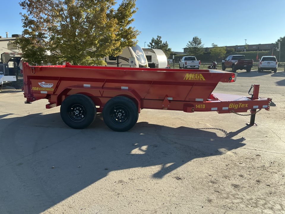 New 2027 Big Tex 14TD-7x14C2A-BK Dump Trailer