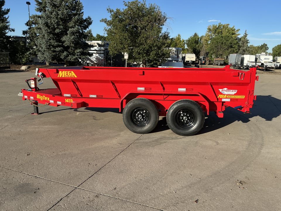 New 2027 Big Tex 14TD-7x14C2A-BK Dump Trailer