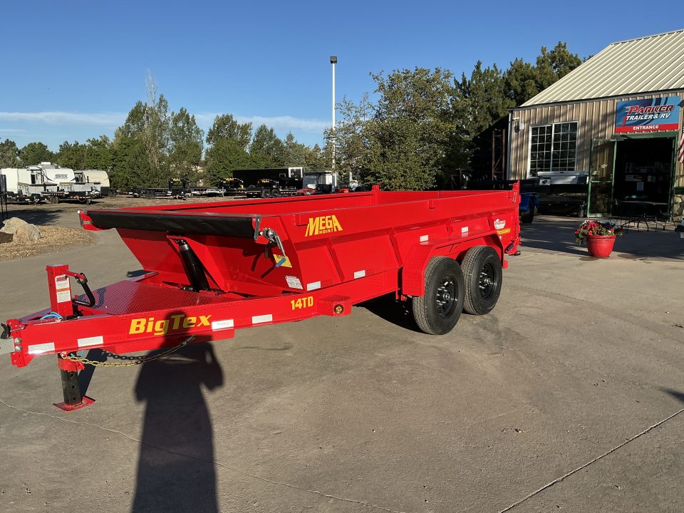 New 2027 Big Tex 14TD-7x14C2A-BK Dump Trailer