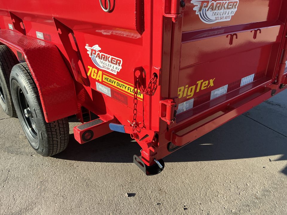 New 2027 Big Tex 14TD-7x14C2A-BK Dump Trailer