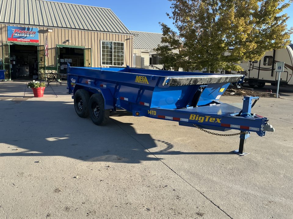 New 2027 Big Tex 14TD-7x14C2A-BK Dump Trailer
