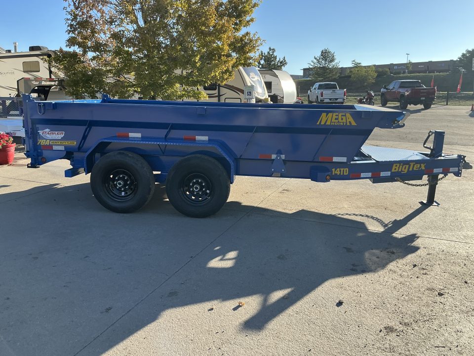 New 2027 Big Tex 14TD-7x14C2A-BK Dump Trailer