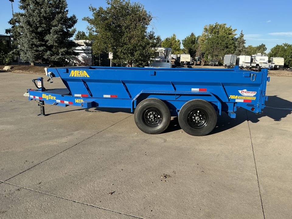 New 2027 Big Tex 14TD-7x14C2A-BK Dump Trailer