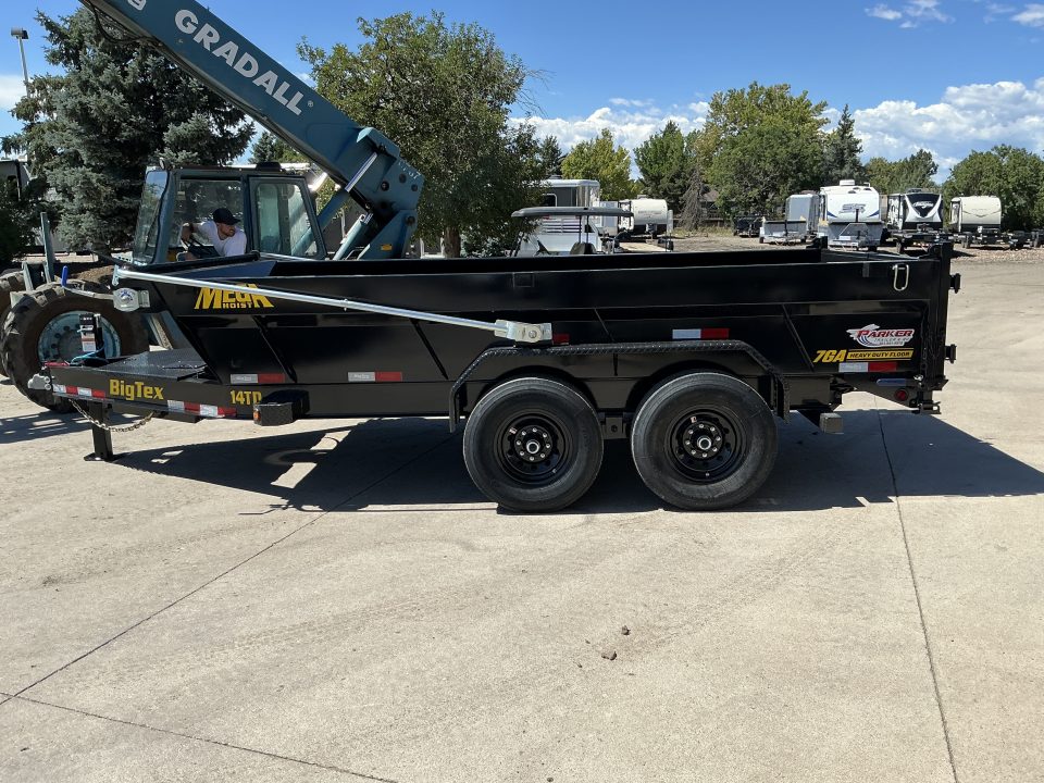 New 2027 Big Tex 14TD-7x14C2A-XBK Dump Trailer