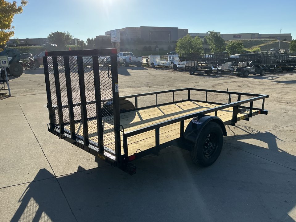 New 2027 Big Tex 35SA-12R1A-4PBK Utility Trailer