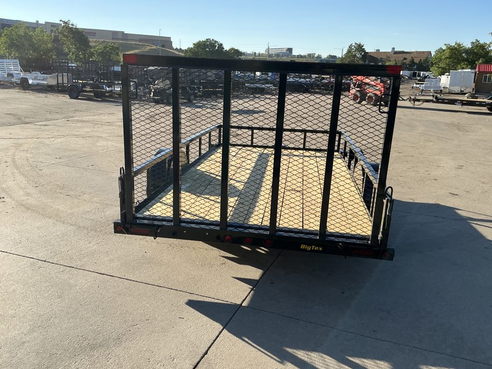 New 2027 Big Tex 35SA-12R1A-4PBK Utility Trailer