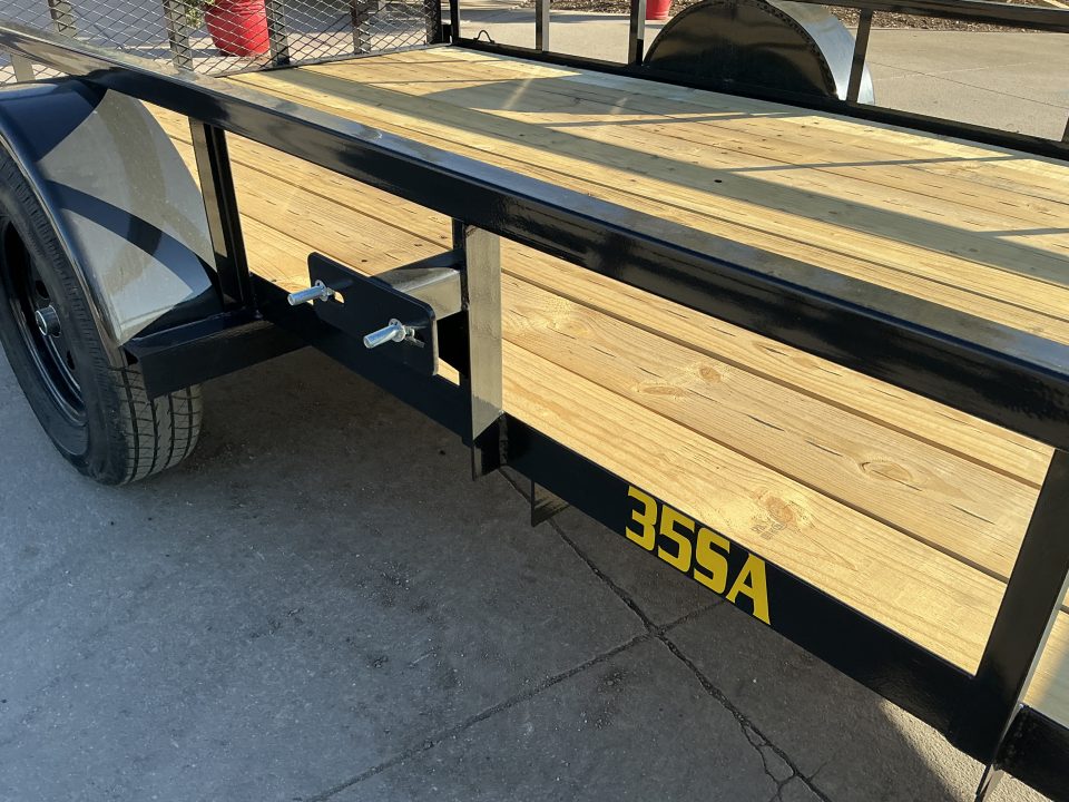 New 2027 Big Tex 35SA-12R1A-4PBK Utility Trailer