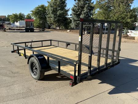 New 2027 Big Tex 35SA-12R1A-4PBK Utility Trailer