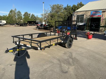 New 2027 Big Tex 35SA-12R1A-4PBK Utility Trailer