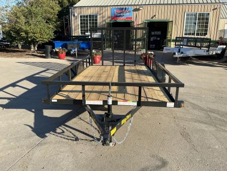 New 2027 Big Tex 35SA-12R1A-4PBK Utility Trailer