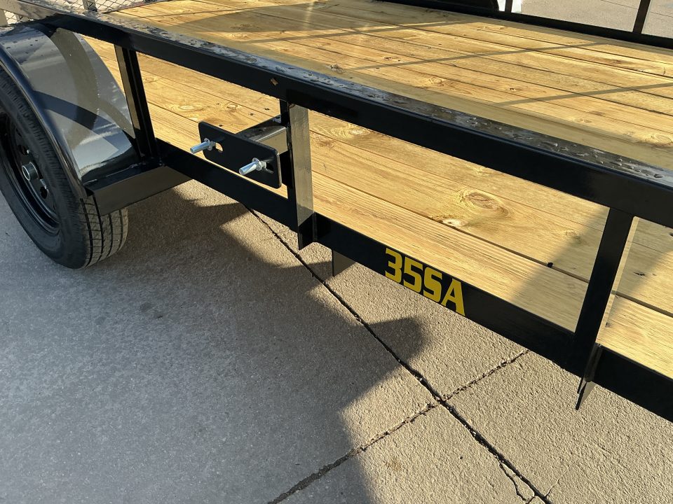 New 2027 Big Tex 35SA-12R1A-4PBK Utility Trailer