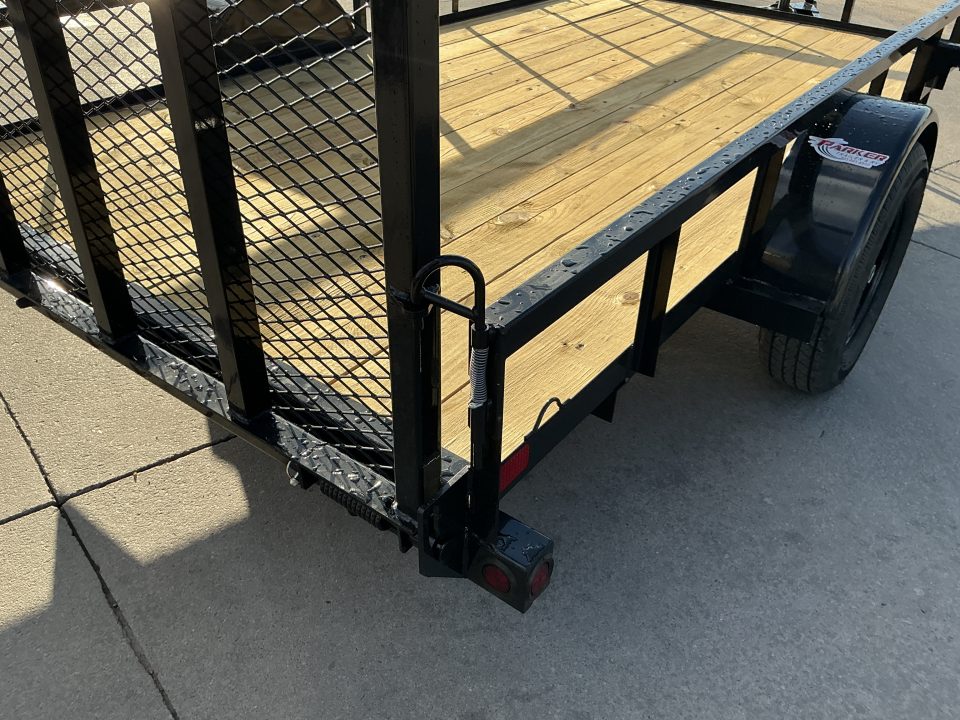 New 2027 Big Tex 35SA-12R1A-4PBK Utility Trailer