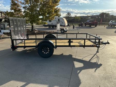 New 2027 Big Tex 35SA-12R1A-4PBK Utility Trailer
