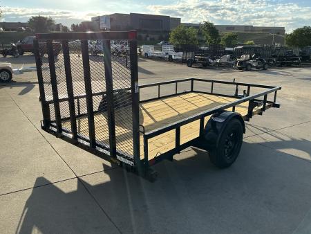 New 2027 Big Tex 35SA-12R1A-4PBK Utility Trailer
